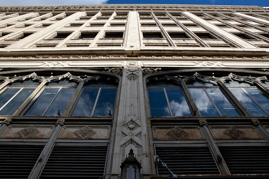The old Bamburger's Store on Market Street, which is now a 